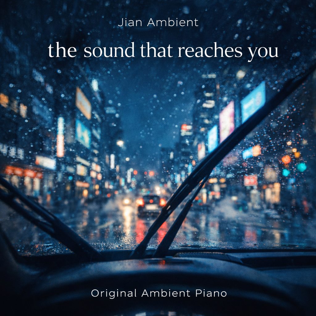 Rainy city ambient music cover sample